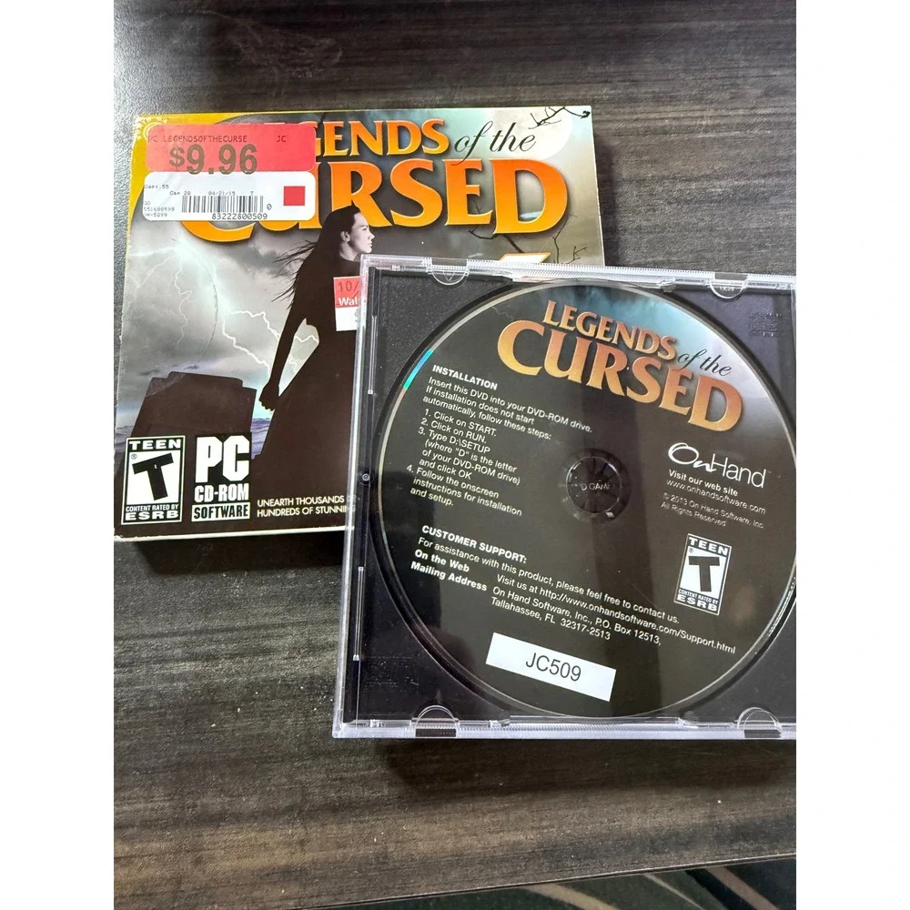 Legends of the Cursed PC CD-ROM Hidden Object Mystery Game OnHand Software 2013
